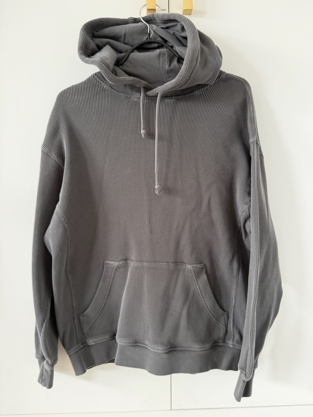 Kith Williams III Sweater Mens Small 101 Waffle Knit‎ Hoodie Pullover Streetwear